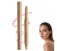 Salmon Pink Matte Lip Liner Pencil,Plump Matte Crayon Lip Liner Pencil,Waterproof Lipliner Pencil,Plump Lip Pencil Liner Long-Lasting Creamy Formula,Retractable Lip Liners Lipstick for Women 01#