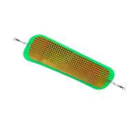 Salmon Trolling Flasher | Fish Dodger | 11 Inch Angling Lure Tool | Portable ABS Attractor Gear Device for Deep Water Marine Sea Boat Catch Rate Enhancement Fishing Equipment Accessories