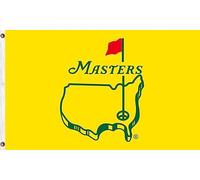 salmophy Masters Tournament Flag Augusta National Golf Poster Tapestry 3x5ft for College Dorm Room Bedroom Wall Decor - Indoor and Outdoor Funny Party Banner Gift Yellow