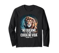 Salmos 121:4 - No Duerme el que Cuida mi Vida Christian Long Sleeve T-Shirt