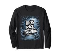 Salmos 29:11 - Paz en la Tormenta Christian Faith Long Sleeve T-Shirt