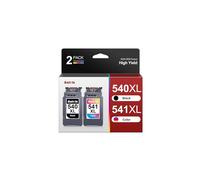 Salols PG-540XL CL-541XL Ink Cartridges Twin Pack (Black & Colour) for Canon Pixma TS5150/TS5151 and MG3550/MG3600/MG3650