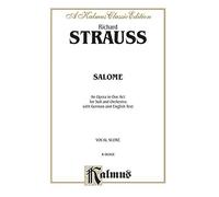 Salome: Vocal Score (German, English Language Edition) (Vocal Score) (A Kalmus Classic Edition) by Strauss, Richard (1985) Plastic Comb