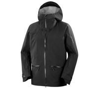 Salomon - Waterproof ski jacket - Absolute 3L Jkt M Deep Black for Men - Size XL Black XL