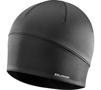 Salomon Active Men's Cap, Versatility, Warmth, Easy care, Deep Black, Ebony, One Size