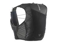Salomon Active Skin 12 Backpack (With Flasks) | UK L in Black/Metal