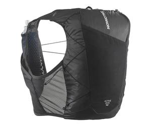 Salomon Active Skin 12 Set, Easy Hydration Chest Pockets, Precision SensiFit Comfort, Ultra Trail Optimized Storage with Secure Pockets