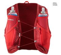 Salomon - Active Skin 12 Set - Trail running backpack size XS, red