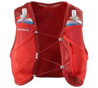 Salomon - Active Skin 4 Set - Running vest size L, red