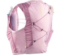 Salomon - Active Skin 4 Women Set Dusky Orchid Dawn Pink Butterfly - L - Trail running hydration vest