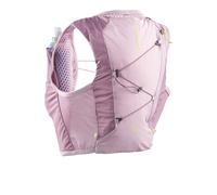 Salomon Active Skin 4 Women's Running Vest (With Flasks) | UK XS in Dusky Orchid/Dawn Pink