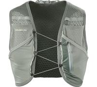 Salomon Active Skin 8 Compatible with Flasks Unisex Running Hydration Vest Hiking Trail , Precision Fit, 8L Precision Fit, and Optimized Storage, Green, M