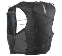Salomon - Active Skin 8 Set Black Metal - S - Trail running hydration vest