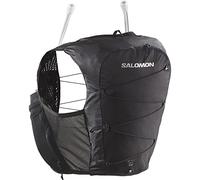 Salomon Active Skin 8 Women's Running waistcoat with included Flask, Lasting comfort, Easy hydration, Optimized storage, Black, Black, L