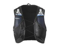 Salomon Adults Unisex Running Active Skin 12 Hydration Vest Set Black