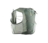 Salomon Adults Unisex Running Active Skin 4 Hydration Vest Set Green