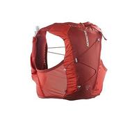 Salomon Adults Unisex Running Active Skin 4 Hydration Vest Set Red