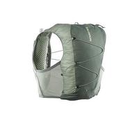 Salomon Adults Unisex Running Active Skin 8 Hydration Vest Set Green