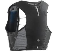 Salomon ADV Hydra Vest 4, Comfort Stability Hydration Vest with Easy-Access Soft Flasks, Large Gel Pocket, Simple Storage for Trail Running