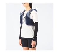 Salomon ADV Skin 12 Gradient Set Maritime Blue/Grisaille/Sunny Lime Running Vest