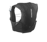Salomon Unisex Advance Skin 12 | 12 Liter Hydration Trail Running Vest, Black, Medium