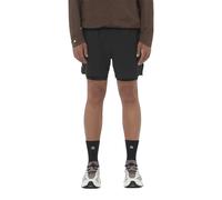 Salomon Aero 2IN1 Men's 5 Inch Trail Running Shorts | UK M in Deep Black