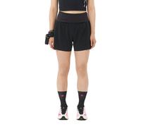 Salomon Aero 2IN1 Women's 4 Inch Trail Running Shorts | UK S in Deep Black