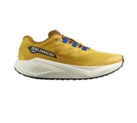 Salomon Aero Blaze 3 GRVL Men's Trail Running Shoes | UK 8.5 in Spicy Mustard/Vanilla Ice/Nautical Blue