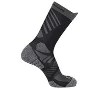 Salomon Aero Crew Socks, Moisture Management, Cushioned Comfort, Versatile Durable Stretch for Daily Running