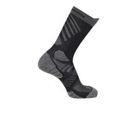 Salomon - Aero Crew - Running socks size 42-44, grey/black