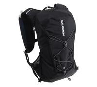 Salomon Agile 12 Set Unisex Backpack for Long Excursions with 2 Flasks (500ml), Perfect for Running, Hiking and Training, Black