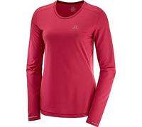 Salomon AGILE LS TEE W Women's Long Sleeve T-Shirt With AdvancedSkin ActiveDry And Mechanical Stretch For Running