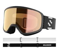 Salomon AKSIUM 2.0 PHOTO Goggles, Unisex Anti-Fog Ski Goggles for Trail Running and Mountain Adventures, Black/Red