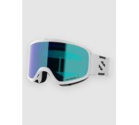 Salomon Aksium 2.0 Ski Goggles White Mid Blue/CAT2 Men,Women