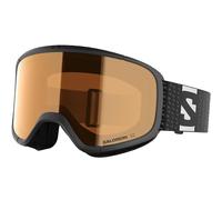 Salomon AKSIUM 20 ACCESS, Ski Goggles, Unisex, Optimal Comfort Fit, Resistant Materials, Flash Mirror Lens, BLACK, One Size
