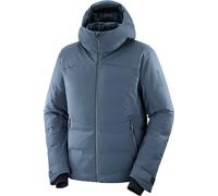 SALOMON Alpenflow Down Jacket - Men - Blue - size XL- model 2025 XL