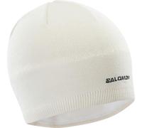 Salomon Beanie, Warm Running Cap for Men and Women, Hiking, Ski Snowboard, and Outdoor Sports White