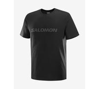 Salomon - Big Logo T-Shirt - T-shirt size L, black