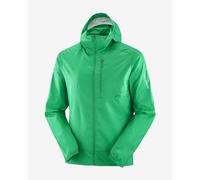 Salomon Bonatti Cross Wind Hooded Jacket green - M