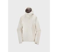 Salomon Bonatti Pro Lightweight Hooded Jacket White Beige Women - XS