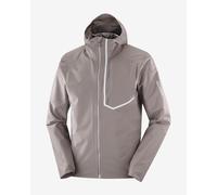 Salomon Bonatti Trail Hooded Jacket Pale Grey - S