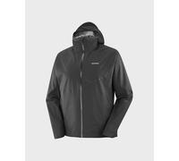 Salomon Bonatti Waterproof Hooded Jacket Asphalt Black - XXL