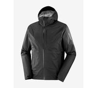 Salomon Bonatti Waterproof Hooded Jacket Black - S