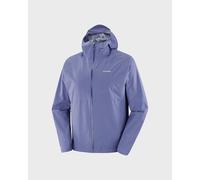 Salomon Bonatti Waterproof Hooded Jacket Bluish Violet - XL