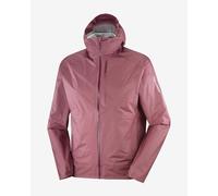 Salomon Bonatti Waterproof Hooded Jacket violet burgundy - L