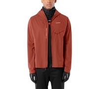 Salomon Bonatti Waterproof hooded jacket red clay - S
