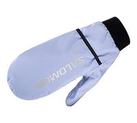 Salomon Bonatti Waterproof Mitten Gloves Unisex, With Reflective Details, Comfort, Protection from the Rain and Cold Weather, Purple, Extra Large