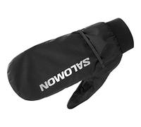 Salomon Bonatti Waterproof Unisex Gloves, Trail Running, Hiking, Walking, Protection, Breathability, and Reflective Details, Black, XLXX