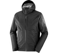 Salomon - Lightweight and waterproof protective jacket - Bonatti Wp Jacket M Deep Black for Men - Size S Black
