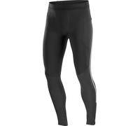 Salomon - Breathable and technical tights - Sense Stow Tights M Deep Black for Men - Size M Black